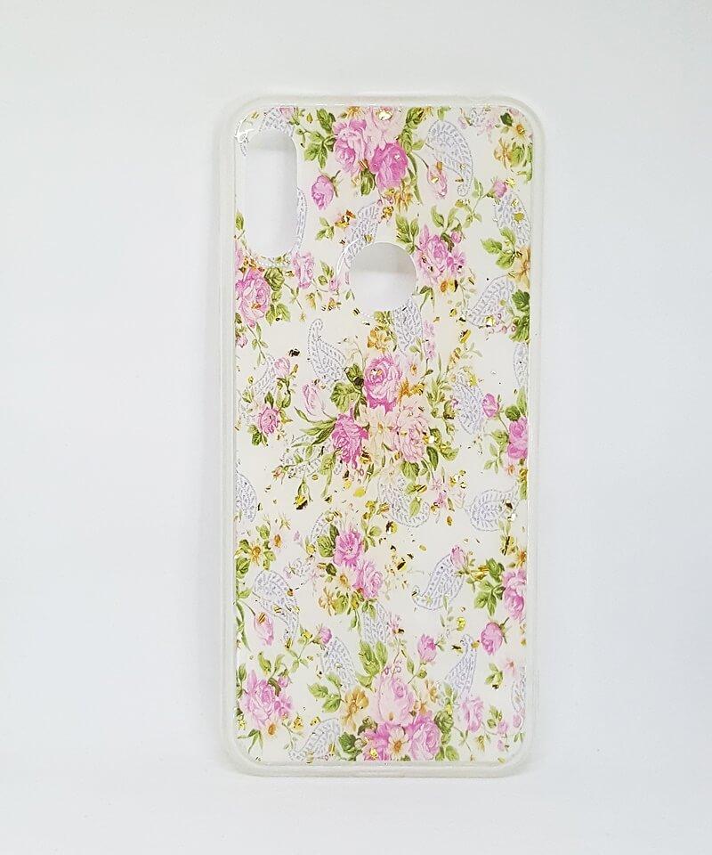 Накладка Flowers для Huawei Y6 Prime 2019 (MRD-LX1F) / Honor 8A (JAT-LX1) (09)