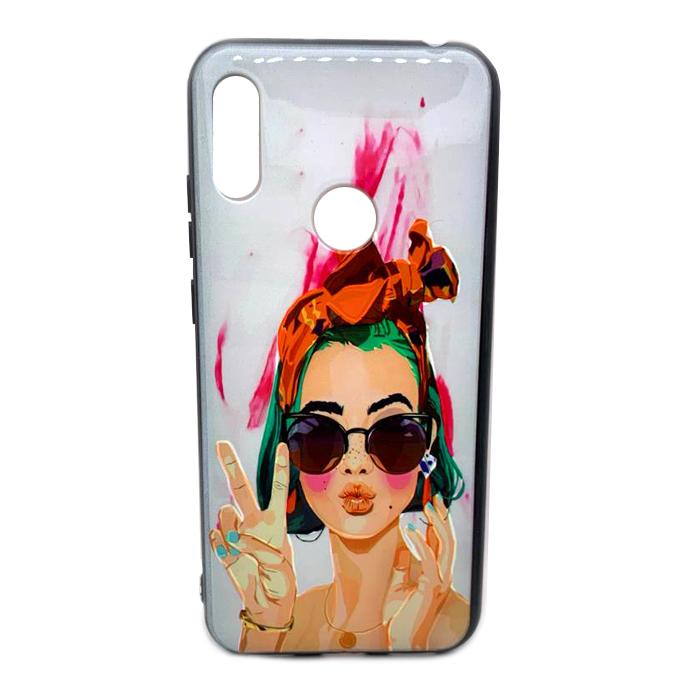 Накладка Girls для Huawei Y6 Prime 2019/Y6s/Honor 8A Peace (силікон+пластик)