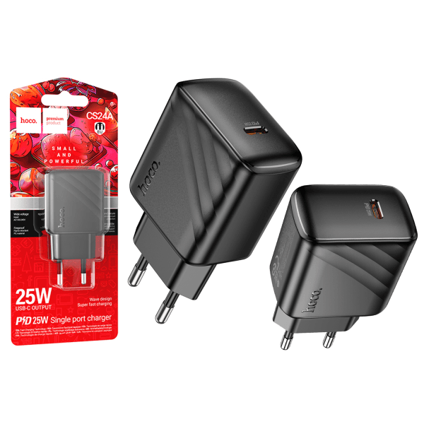 СЗУ HOCO CS24A PD25W Type-c (Black)
