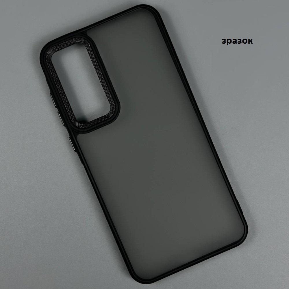 Чохол Matte Corrugated Camera для Samsung A07 (Black)
