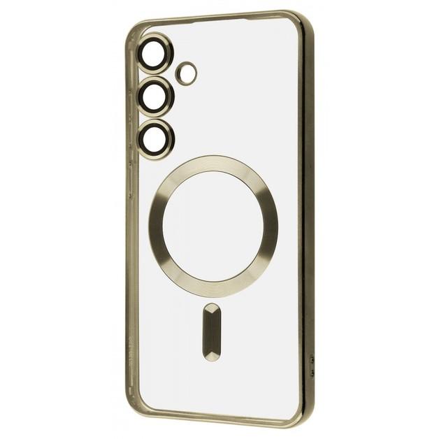 Накладка SHINING Camera MagSafe для Samsung S21 FE (Gold)