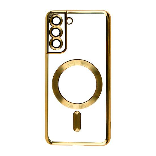 Чохол SHINING Camera MagSafe для Samsung S21 (Gold)