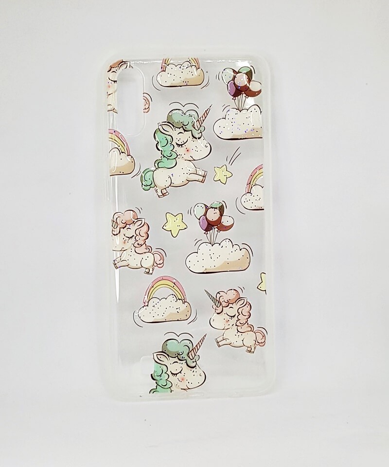 Накладка 3D Print для Samsung M10 "Хмарки" (силікон)-0