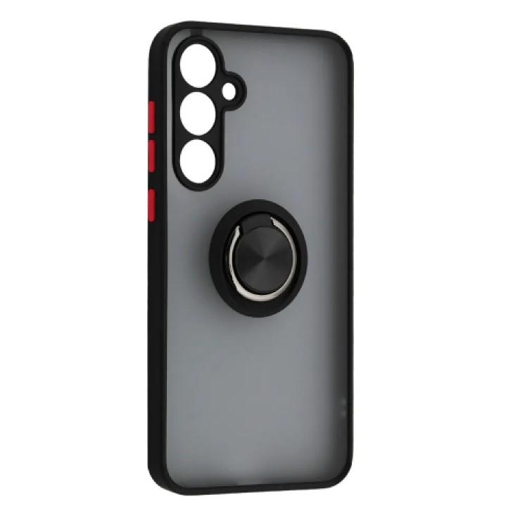 Накладка Totu Gingle Ring для Samsung S25 FE чорна