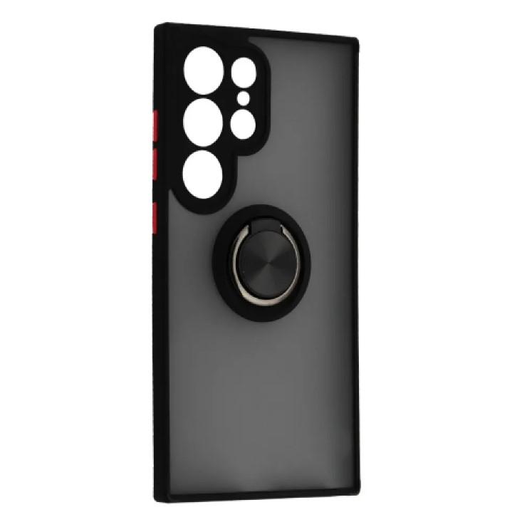 Накладка Totu Gingle Ring для Samsung S25 Ultra чорна