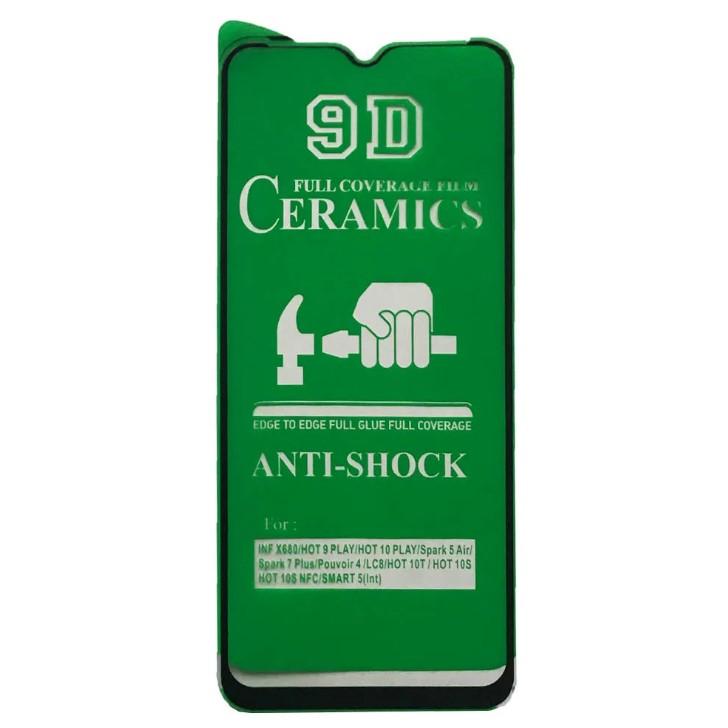 Гнучке скло Ceramic для Xiaomi Redmi 14C / Poco C75 / Redmi A3 Pro / Hot 9 Play/ Hot 10 Play / Spark 5 Air / Hot 10T / Hot 10s NFC/ Smart 5 (глянцева)