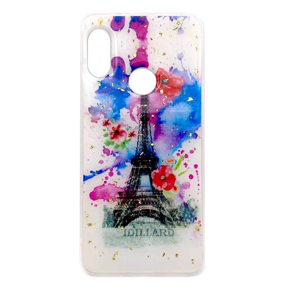 Накладка для Xiaomi Mi A2 Lite / Redmi 6 Pro Flowers (Мод. 05)-0