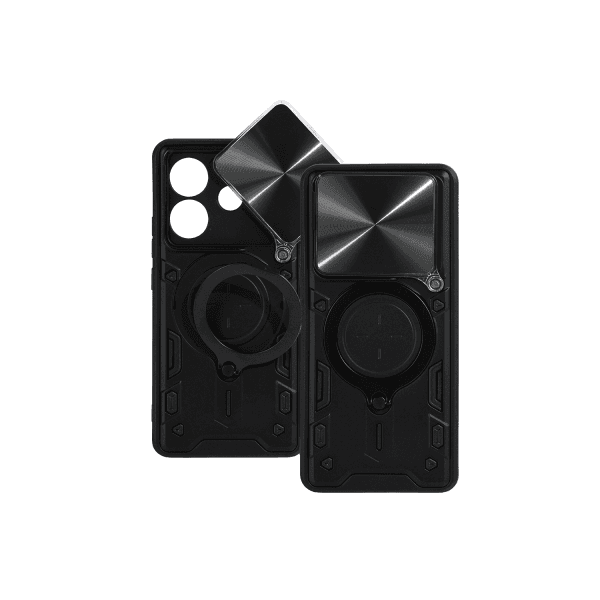 Чохол Protective Stand Case для XIAOMI Redmi Note 14 4G (EU 164) (Black)