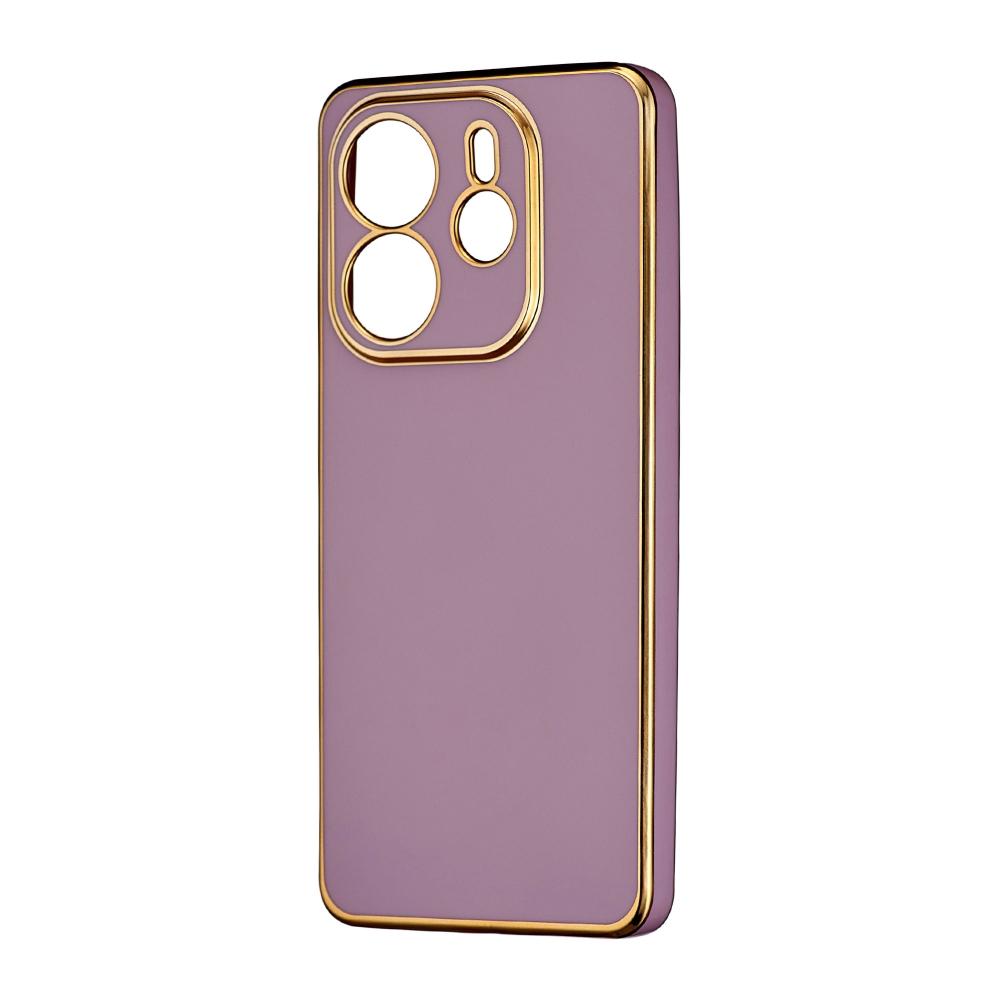 Накладка Golden Line для Xiaomi Note 14 4G Lilac Purple