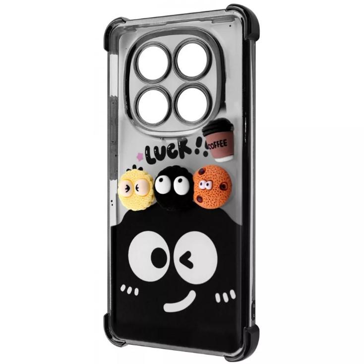 Чохол WAVE Winkie для Xiaomi Redmi Note 14 Pro 4G (European) black/splash