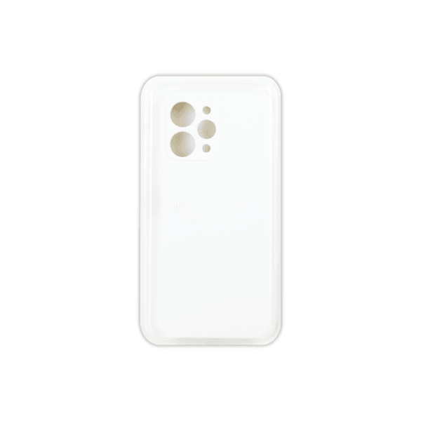 Silicone Case Full Protective No Logo для Xiaomi Redmi 12 (White)-0