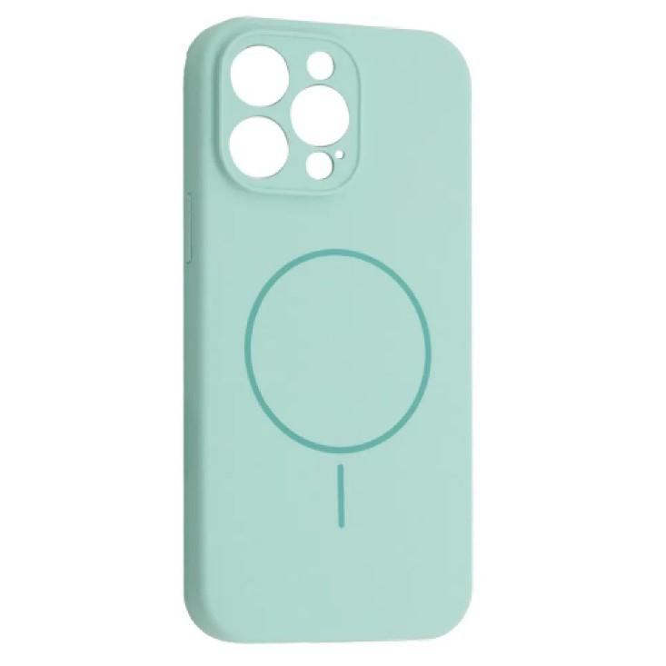 Чохол Silicone Case Full Camera Protective Magsafe для iPhone 15 Pro Max Glycine