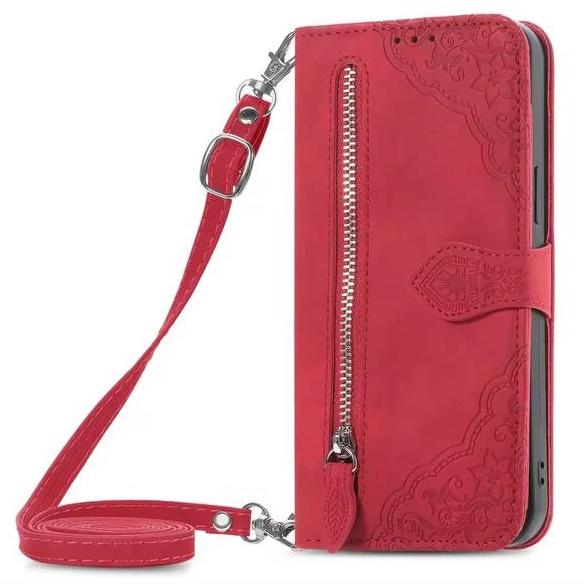 Книжка Wallet для Samsung S23 FE Red