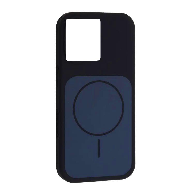 Чохол New Silicone Case MagSafe для iPhone 16 Pro Dark blue