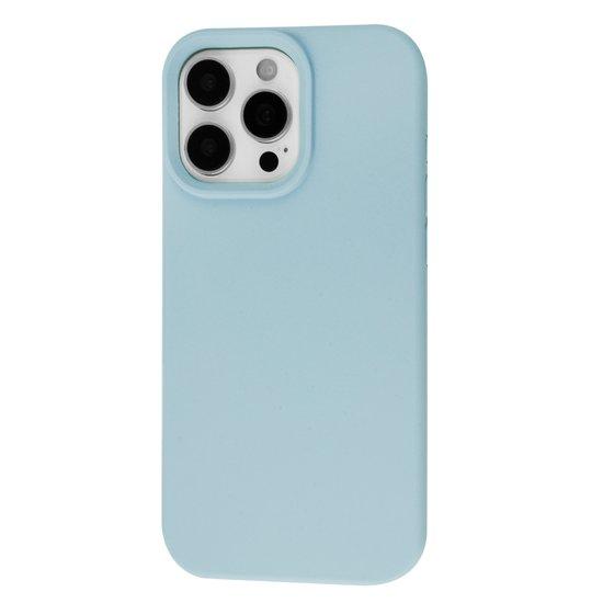 Чохол Silicone Case Full Protective NO LOGO with MagSafe для iPhone 15 Pro (Lilac cream)
