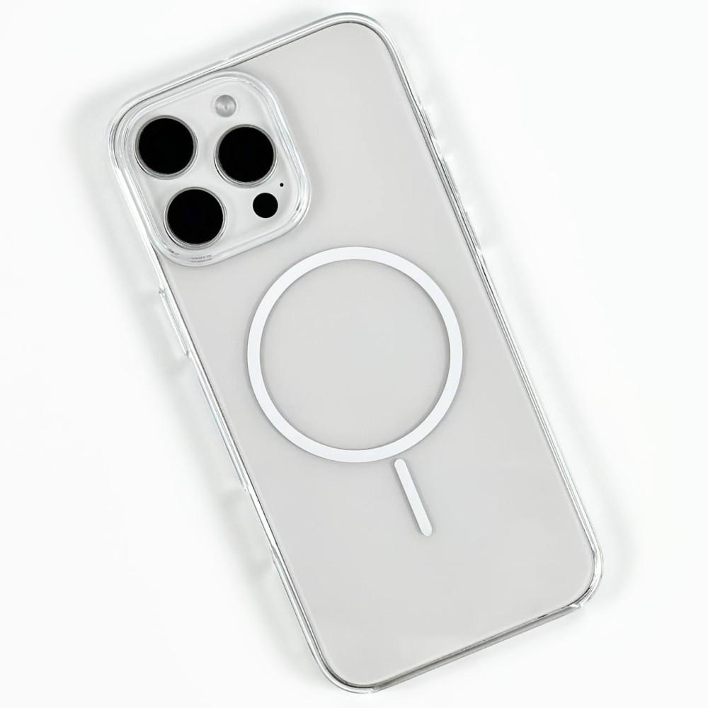 Чохол PC Glossy Magnetic для IPhone 17 Pro Max (Прозорий)