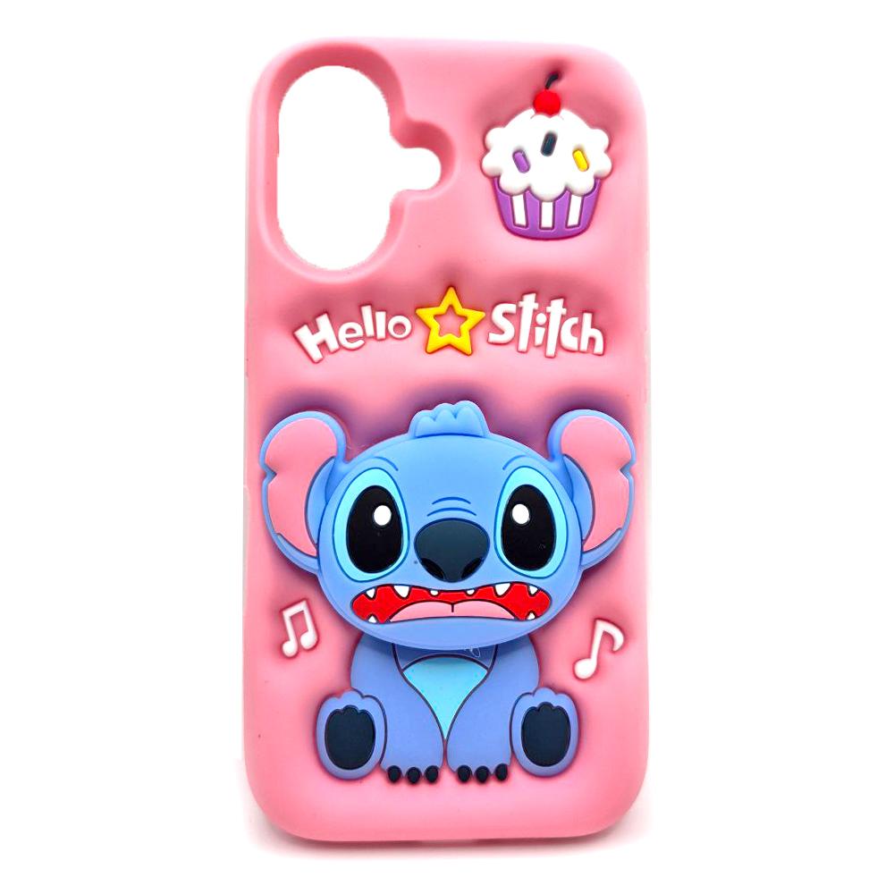 Чохол Stitch для iPhone 16 (Pink)