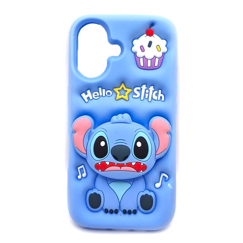 Чохол Stitch для iPhone 16 (Blue)