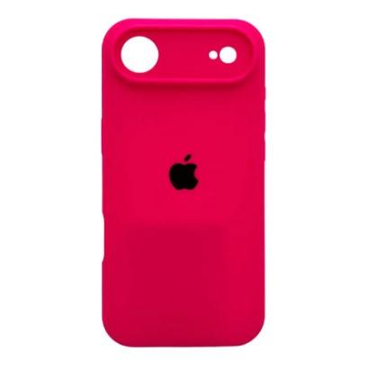 Silicone Case Full Camera Protective (AA) для iPhone 17 Air (Barbie pink)