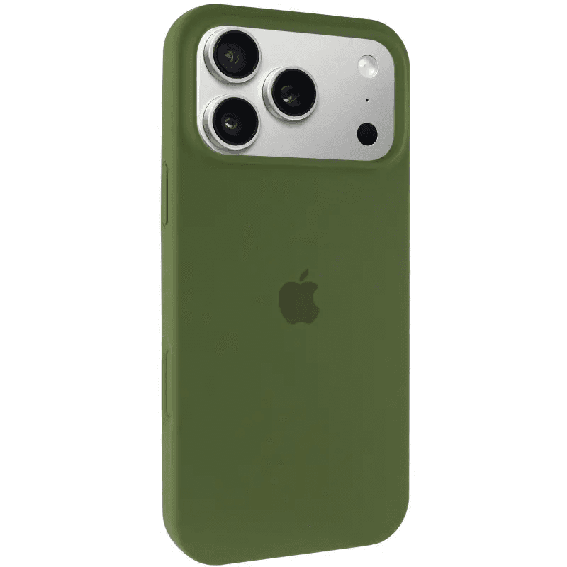 Silicone Case Full Protective (AA) для iPhone 17 Pro (Virid)