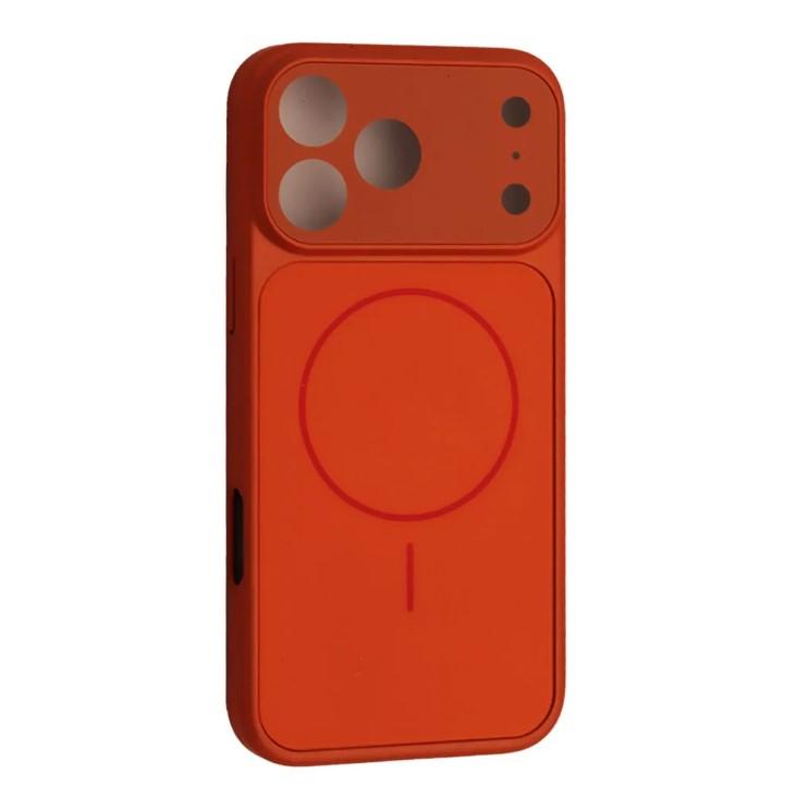 Чохол 17 Style MagSafe для iPhone 17 Pro Max помаранчевий