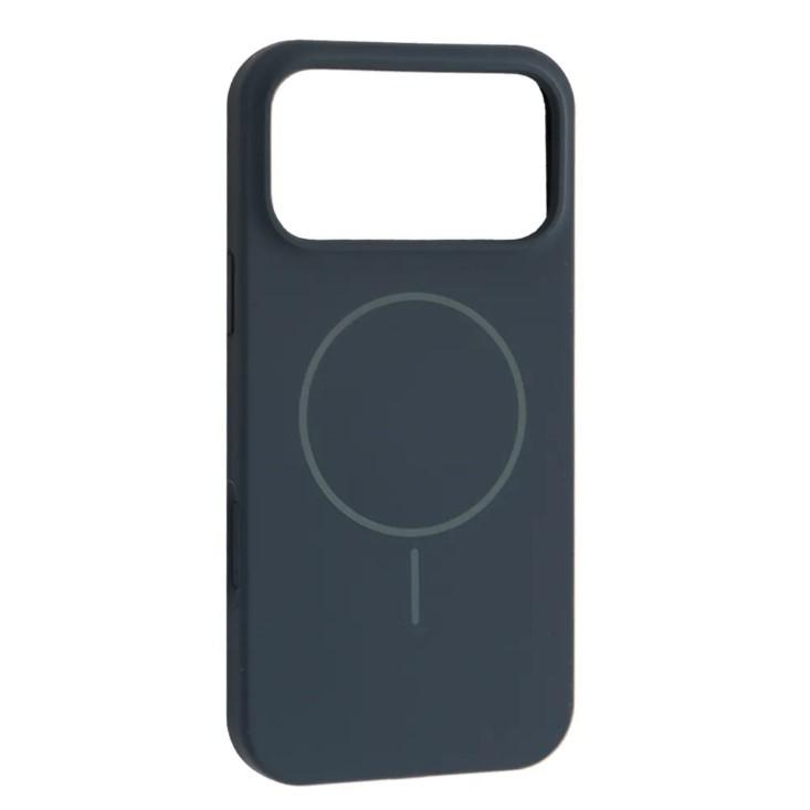 Silicone Case Full Protective (AA) with MagSafe для iPhone 17 Pro Max (Midnight blue)