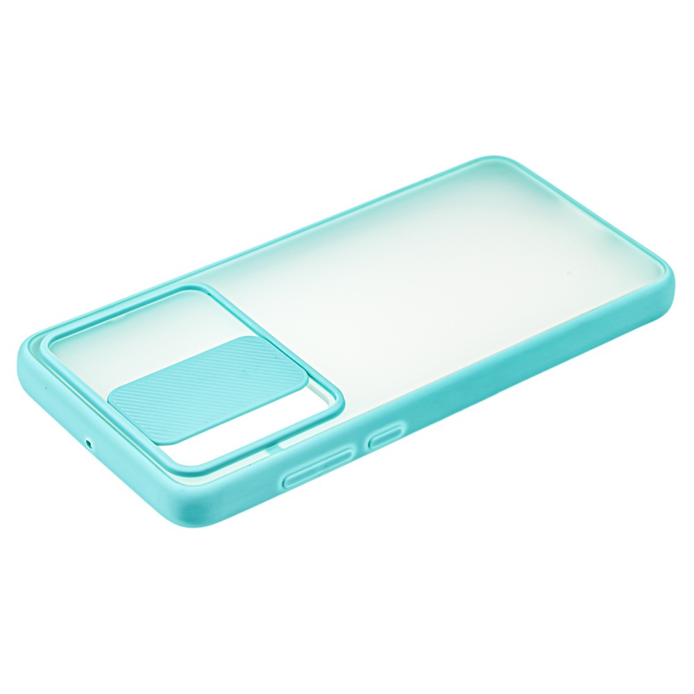 Накладка Camshield mate TPU для Huawei P40 бірюзова шторка-2