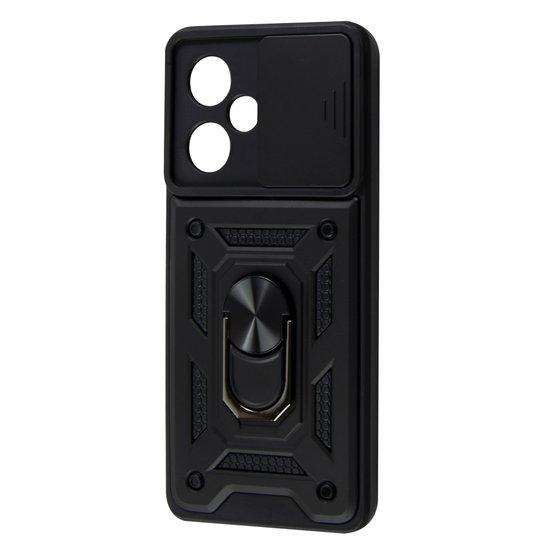 Накладка Camshield Serge Ring для ZTE A75 4G чорна
